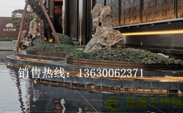 花池异形包边304jbo电竞网官网别墅小区专用