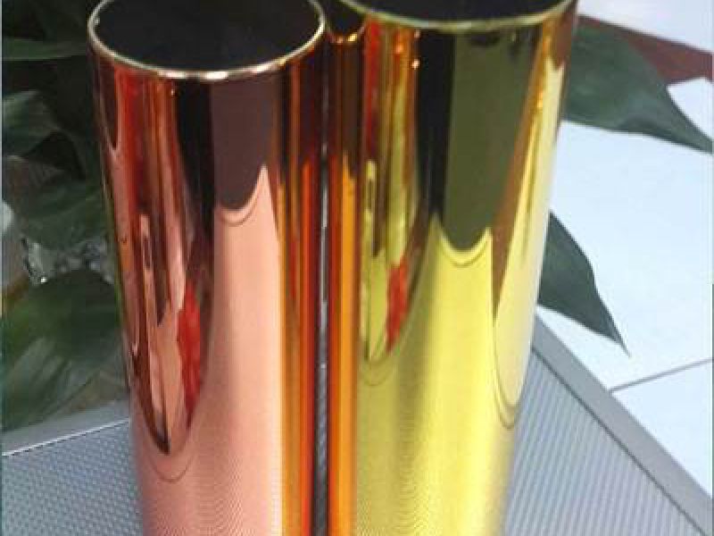 六种最常见的彩色装饰用jbo电竞网官网管表面处理工艺1