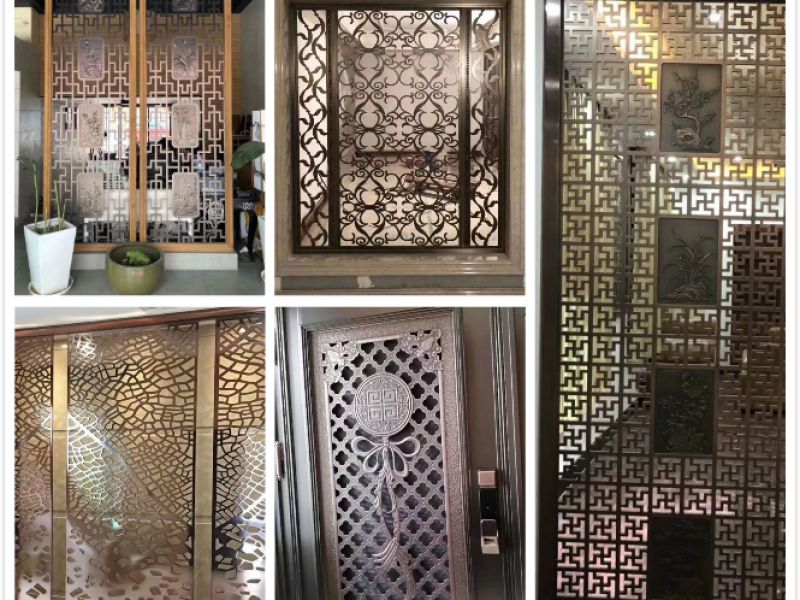 酒店工程安装jbo电竞网官网屏风后，装饰装潢都提高好几个档次