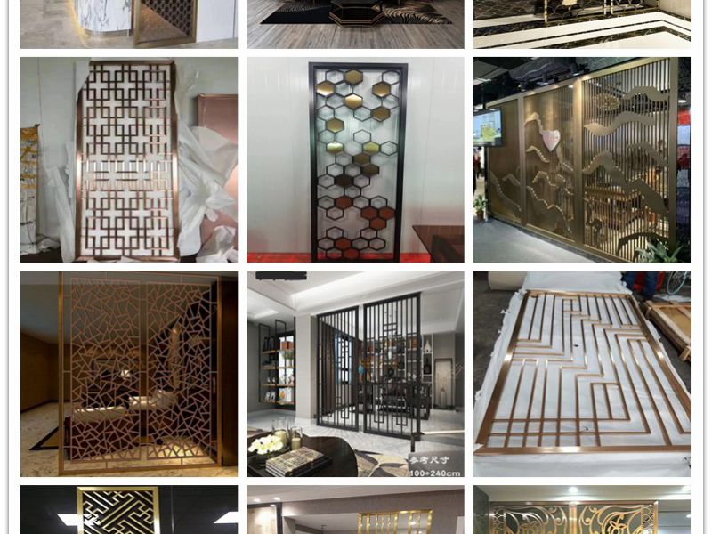 家庭装饰主张运用3~5mm厚的jbo电竞网官网板做屏风